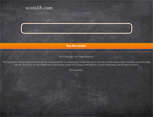 Tablet Screenshot of partitions-gratuites.scorelib.com